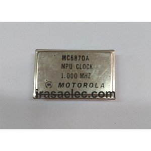 MC6870A MPU Clock 1.000 MHZ Motorola قطعات الکترونیک
